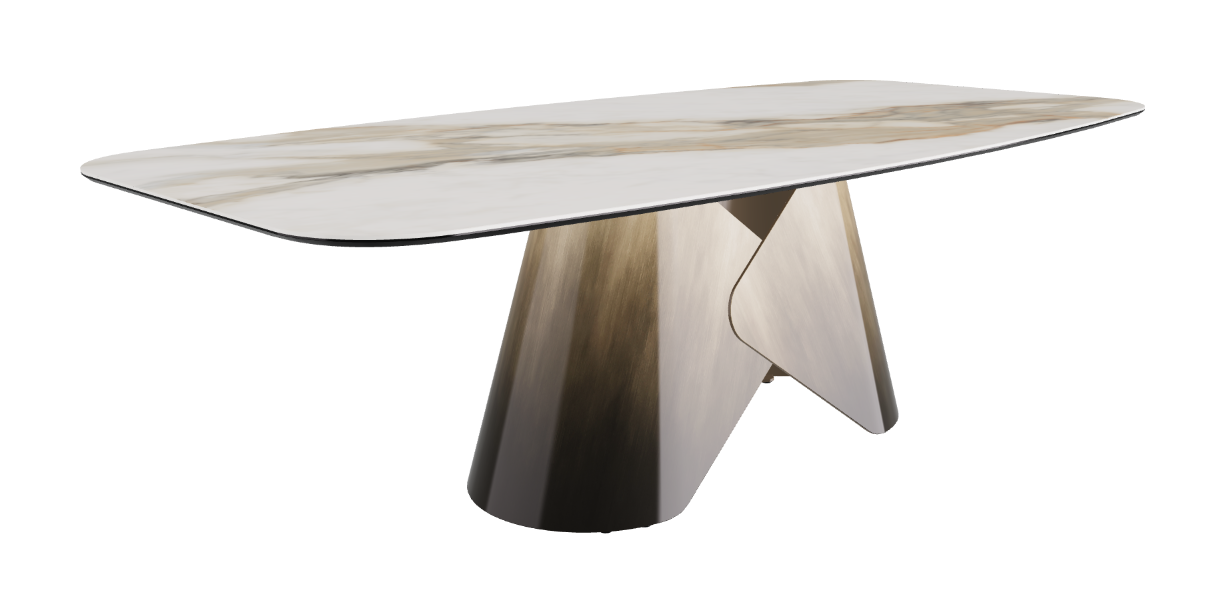 Cattelan Italia Scott Keramik Barrel Shaped Dining Table