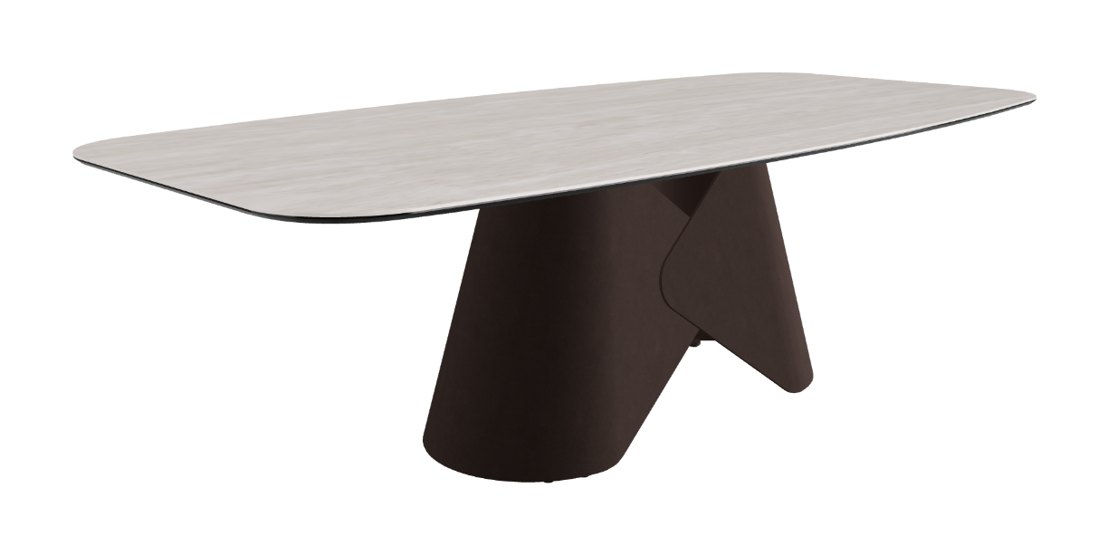 Cattelan Italia Scott Keramik Barrel Shaped Dining Table