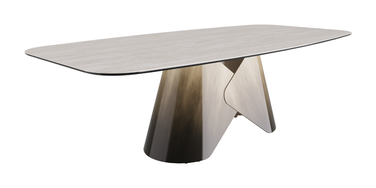 Cattelan Italia Scott Keramik Barrel Shaped Dining Table