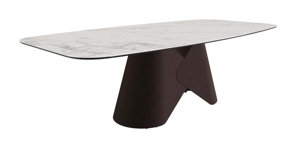 Cattelan Italia Scott Keramik Barrel Shaped Dining Table
