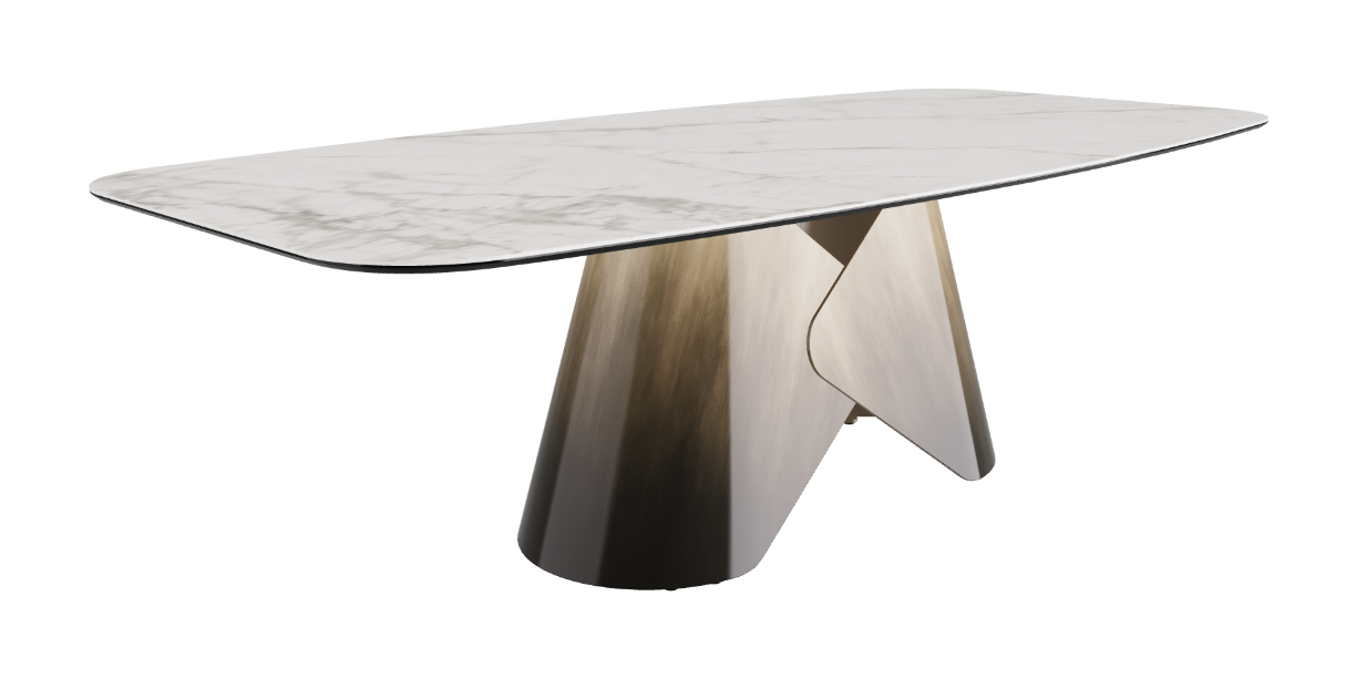 Cattelan Italia Scott Keramik Barrel Shaped Dining Table