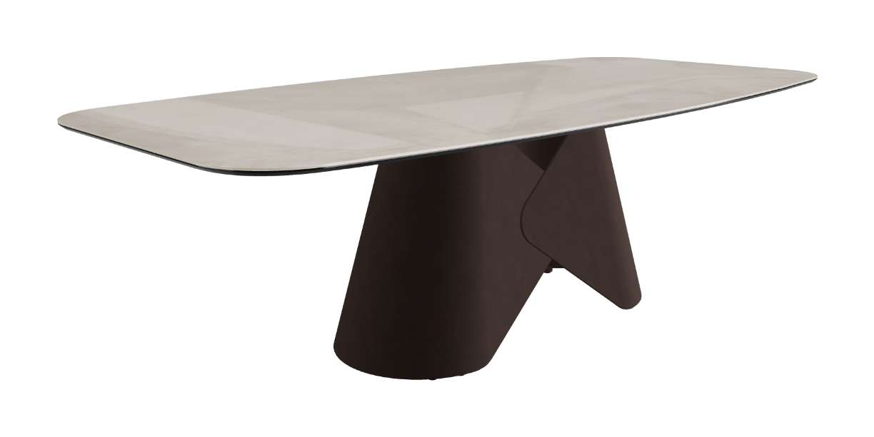Cattelan Italia Scott Keramik Barrel Shaped Dining Table