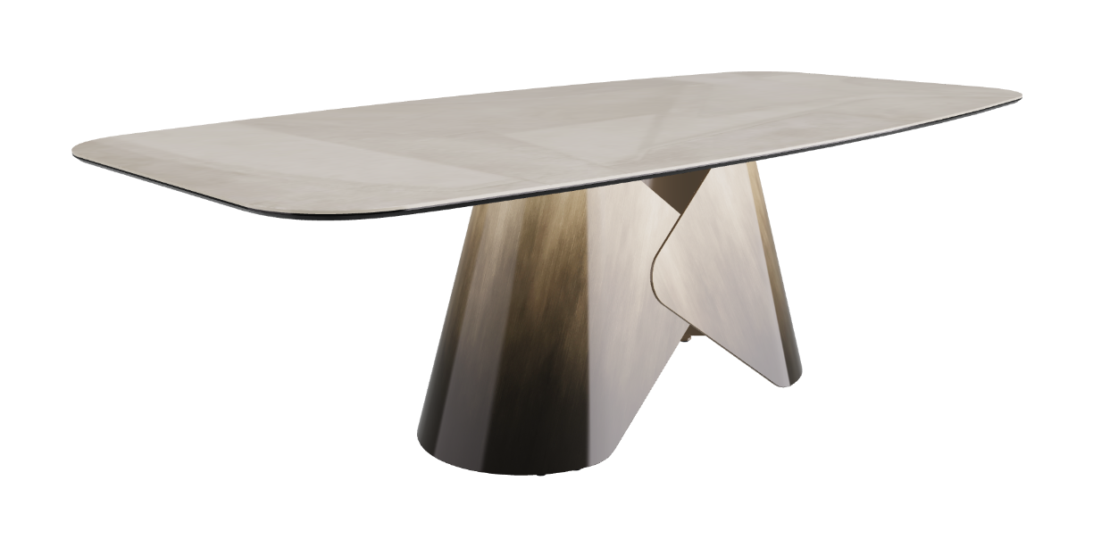 Cattelan Italia Scott Keramik Barrel Shaped Dining Table