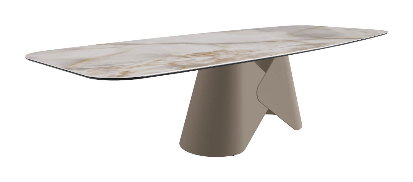 Cattelan Italia Scott Keramik Barrel Shaped Dining Table