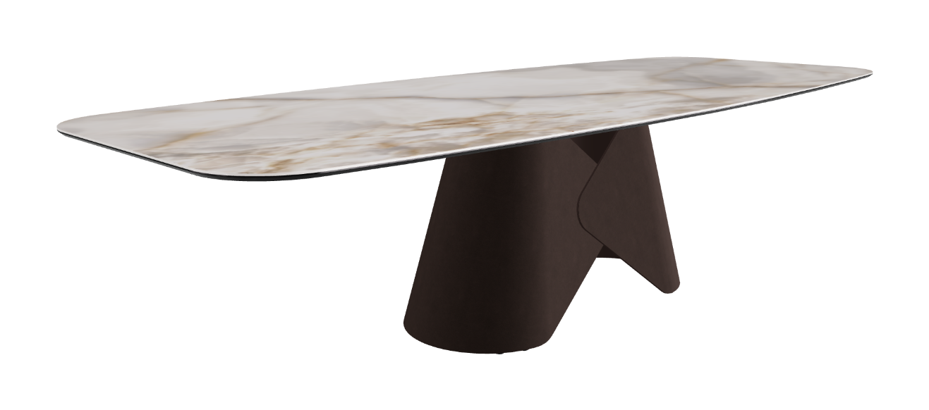 Cattelan Italia Scott Keramik Barrel Shaped Dining Table