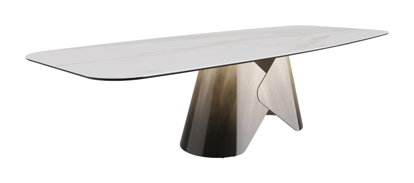 Cattelan Italia Scott Keramik Barrel Shaped Dining Table