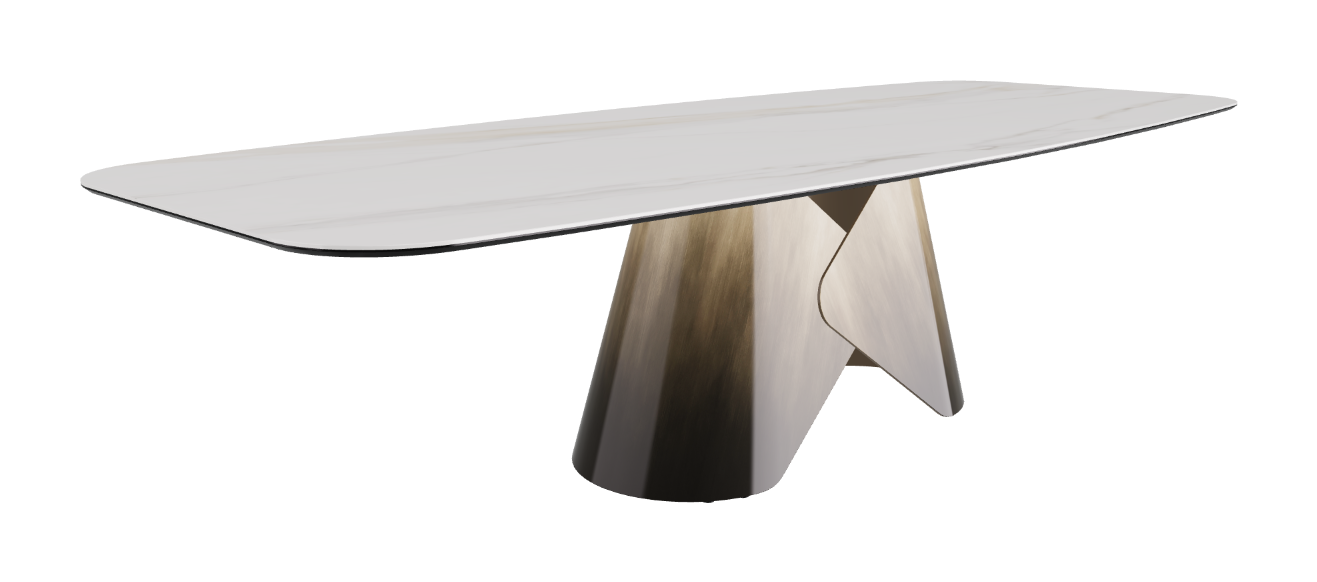 Cattelan Italia Scott Keramik Barrel Shaped Dining Table