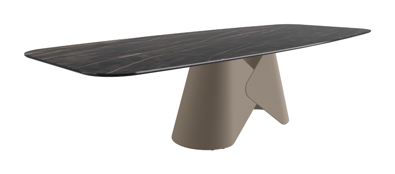 Cattelan Italia Scott Keramik Barrel Shaped Dining Table