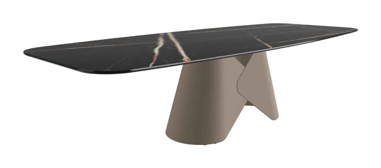 Cattelan Italia Scott Keramik Barrel Shaped Dining Table