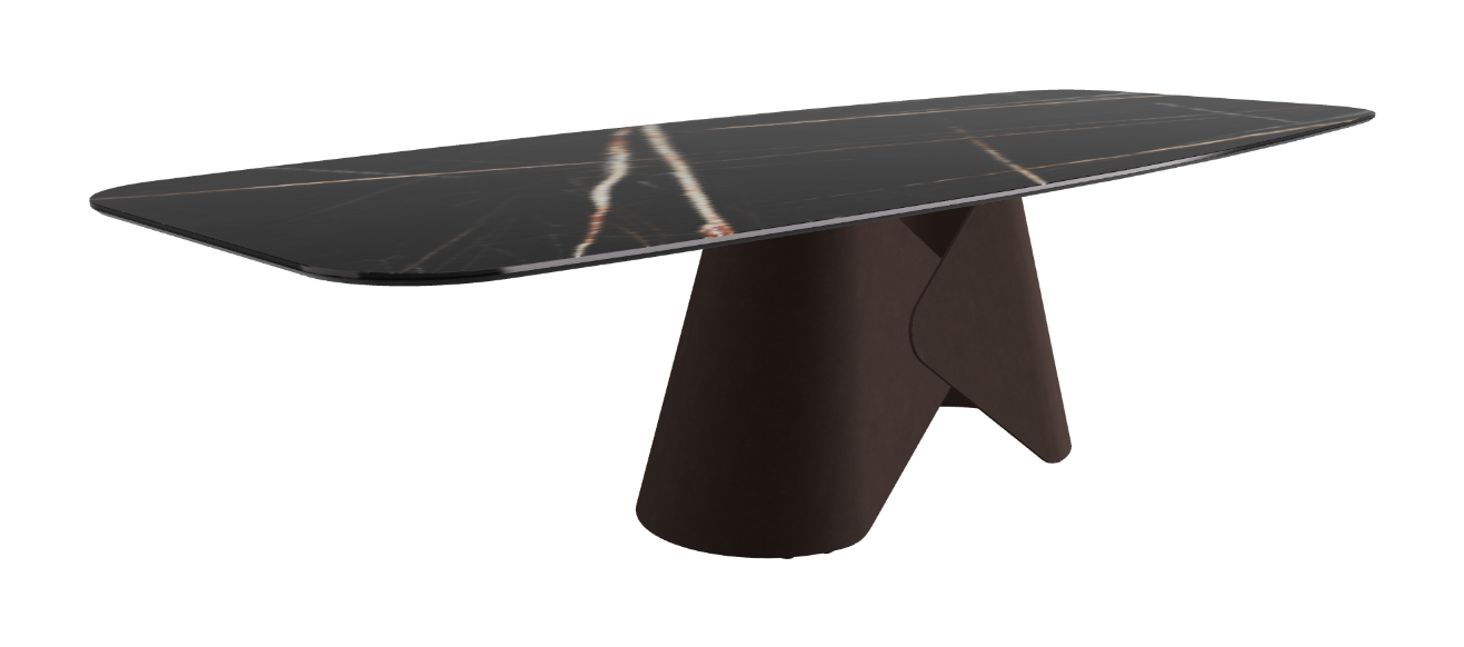 Cattelan Italia Scott Keramik Barrel Shaped Dining Table