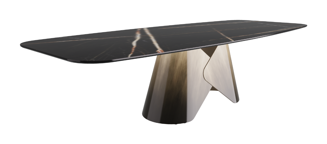 Cattelan Italia Scott Keramik Barrel Shaped Dining Table