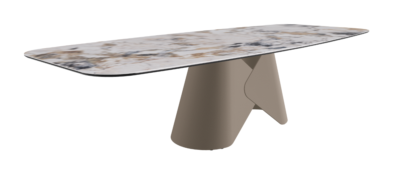 Cattelan Italia Scott Keramik Barrel Shaped Dining Table