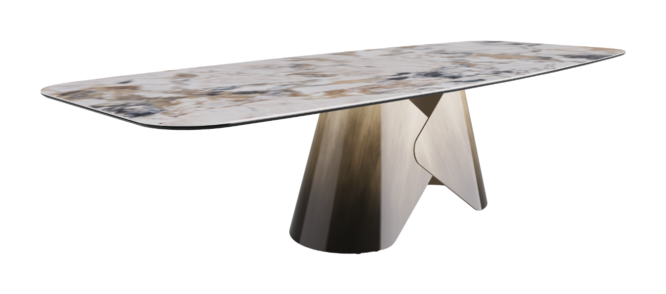 Cattelan Italia Scott Keramik Barrel Shaped Dining Table