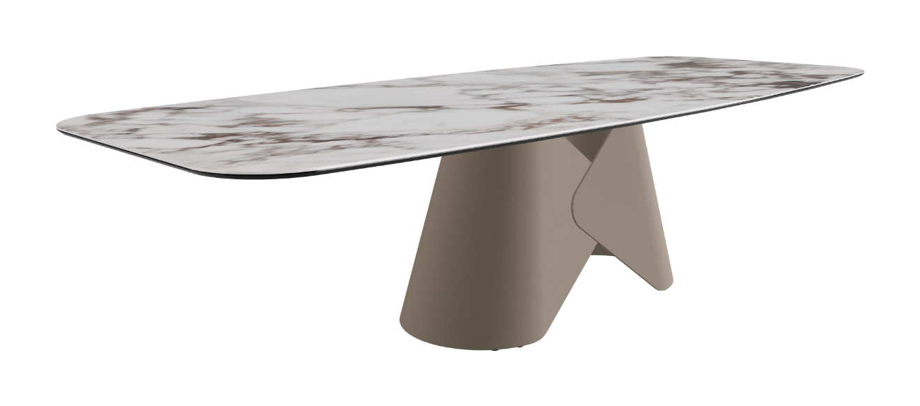 Cattelan Italia Scott Keramik Barrel Shaped Dining Table