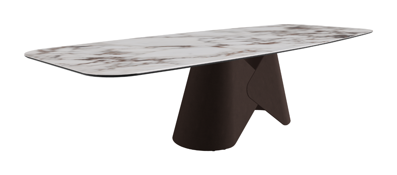 Cattelan Italia Scott Keramik Barrel Shaped Dining Table