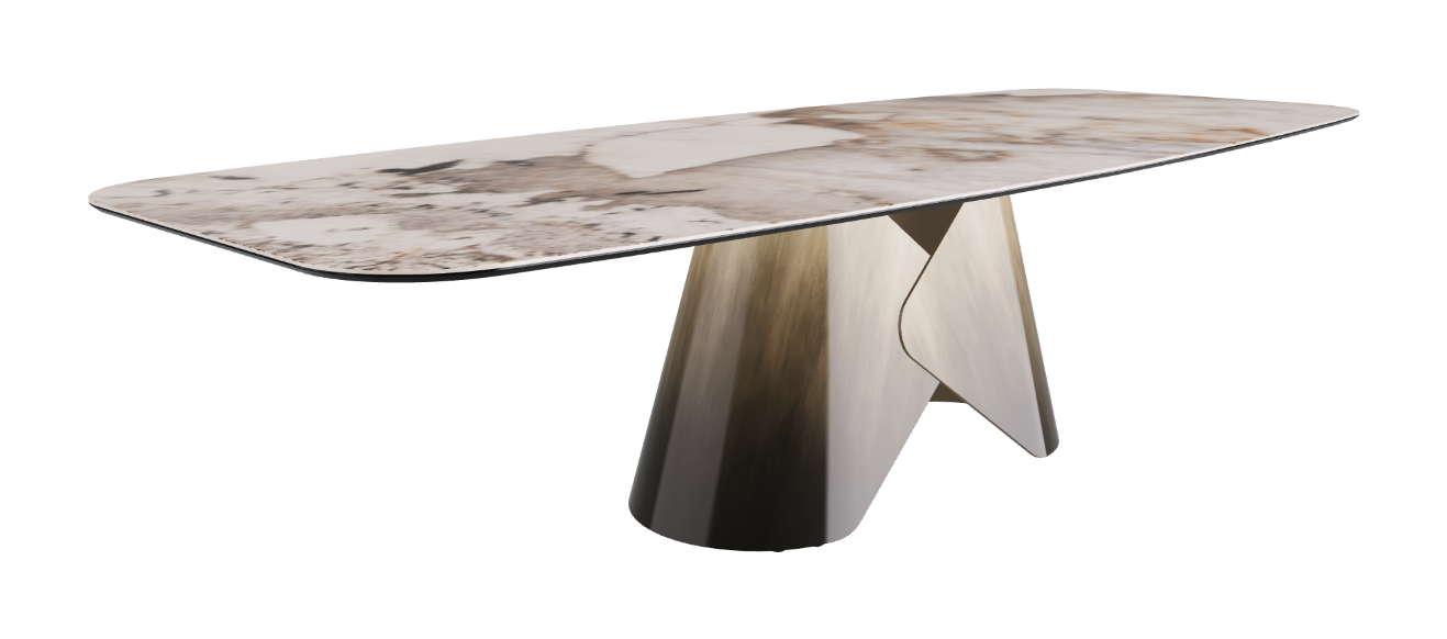 Cattelan Italia Scott Keramik Barrel Shaped Dining Table