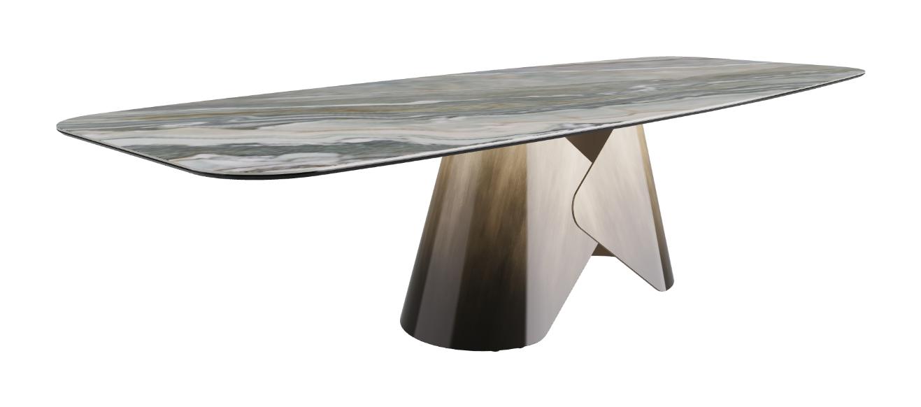 Cattelan Italia Scott Keramik Barrel Shaped Dining Table