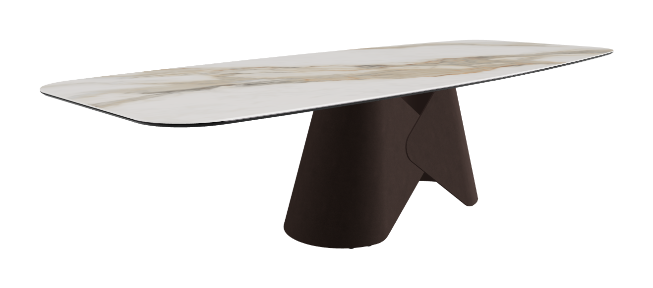 Cattelan Italia Scott Keramik Barrel Shaped Dining Table