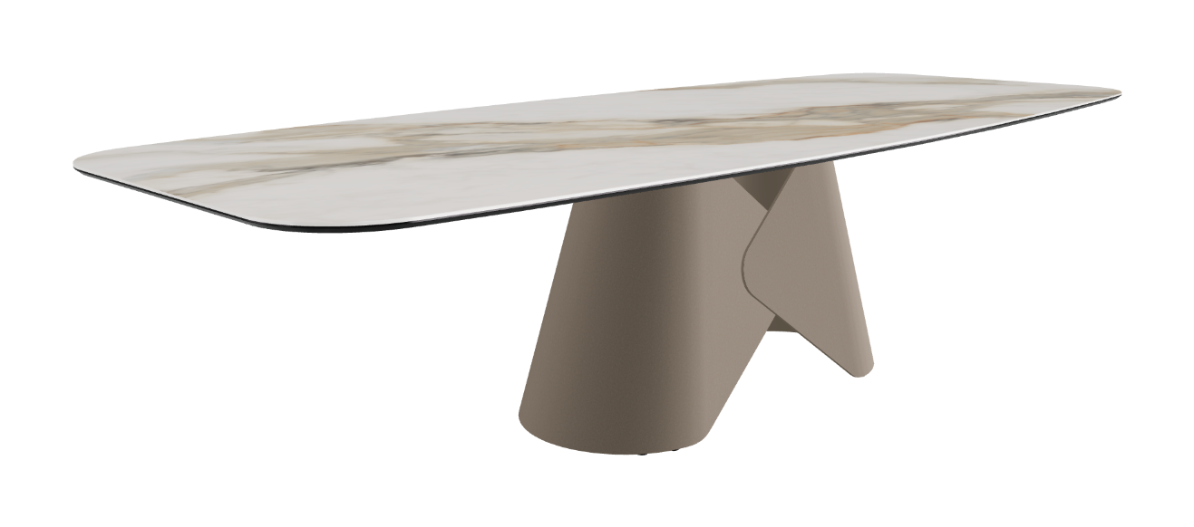 Cattelan Italia Scott Keramik Barrel Shaped Dining Table
