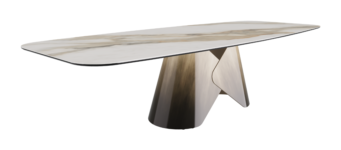 Cattelan Italia Scott Keramik Barrel Shaped Dining Table
