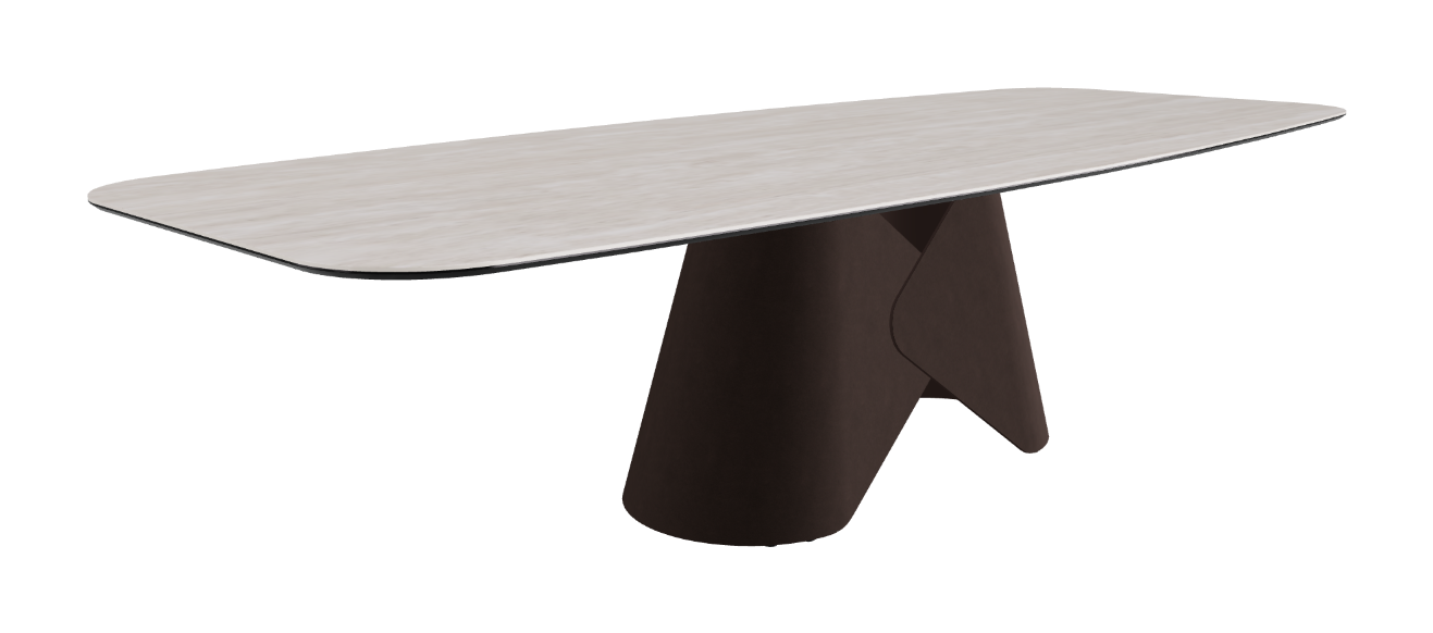 Cattelan Italia Scott Keramik Barrel Shaped Dining Table