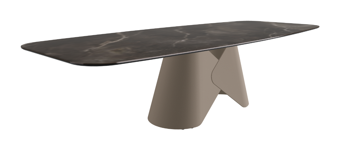 Cattelan Italia Scott Keramik Barrel Shaped Dining Table