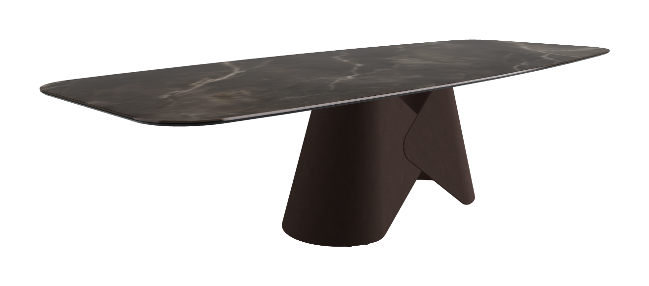 Cattelan Italia Scott Keramik Barrel Shaped Dining Table