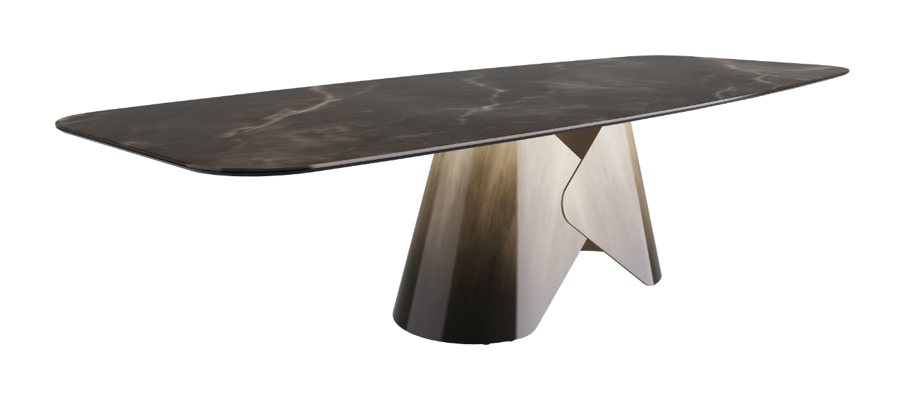 Cattelan Italia Scott Keramik Barrel Shaped Dining Table