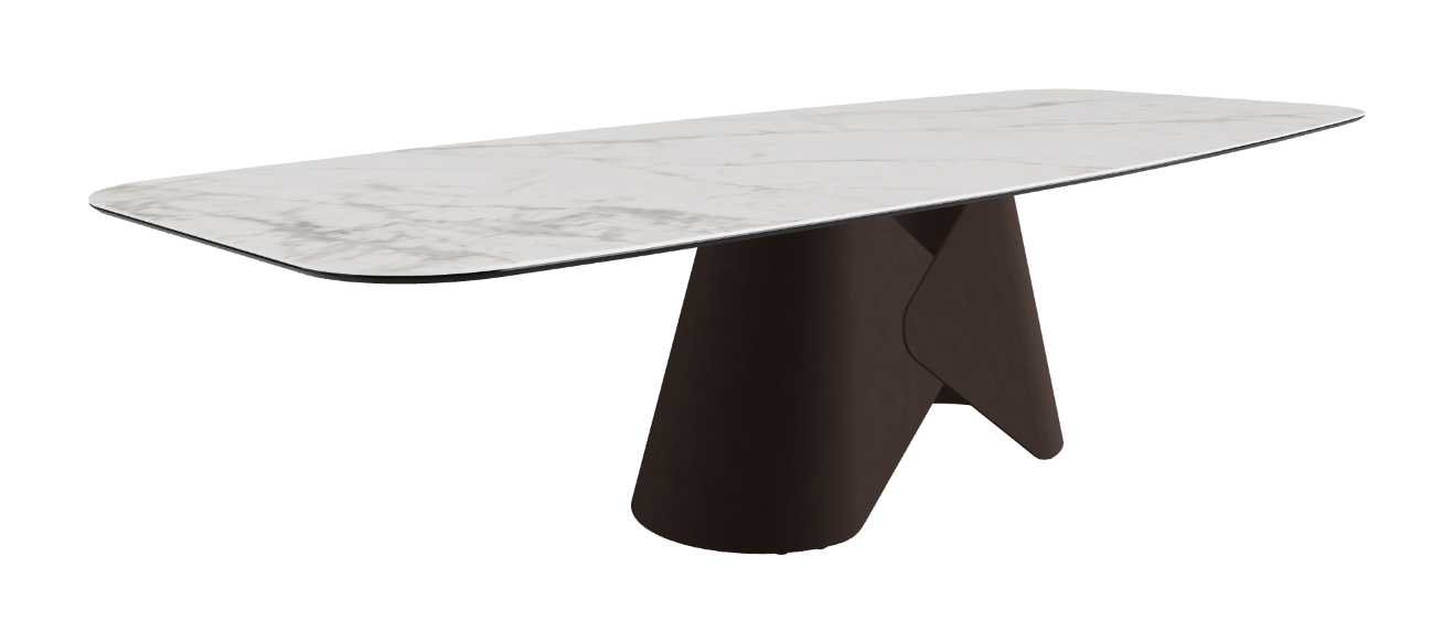 Cattelan Italia Scott Keramik Barrel Shaped Dining Table