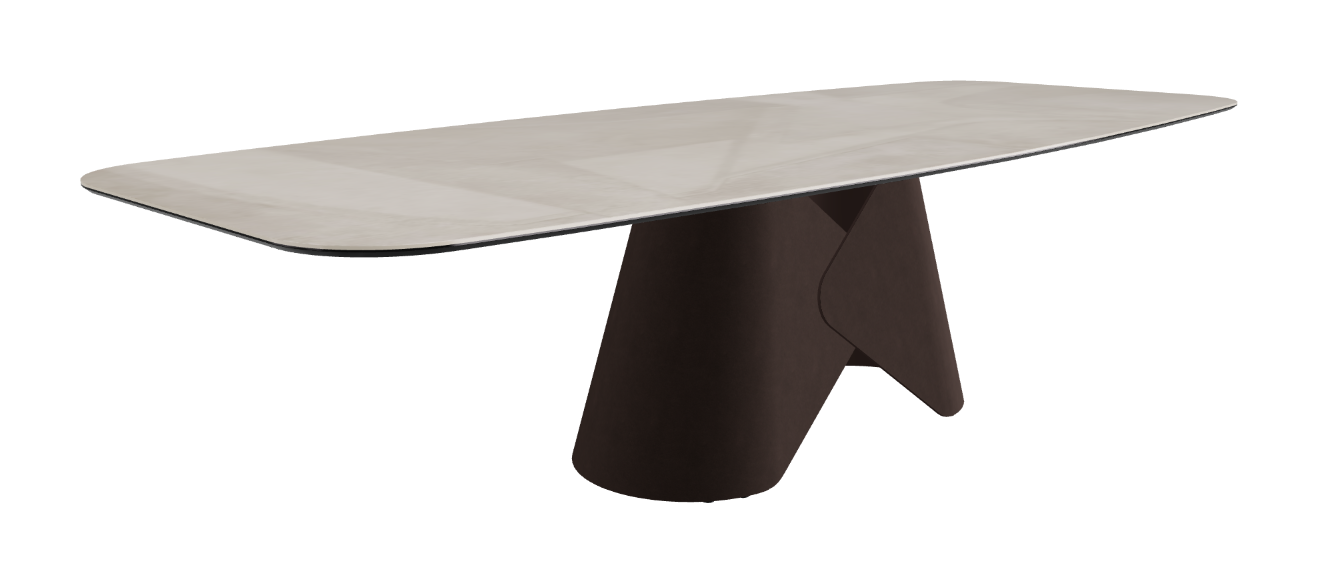 Cattelan Italia Scott Keramik Barrel Shaped Dining Table