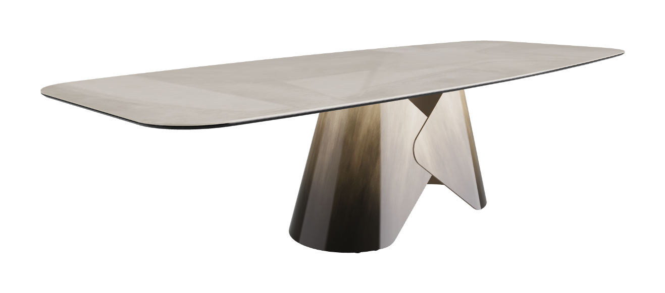 Cattelan Italia Scott Keramik Barrel Shaped Dining Table