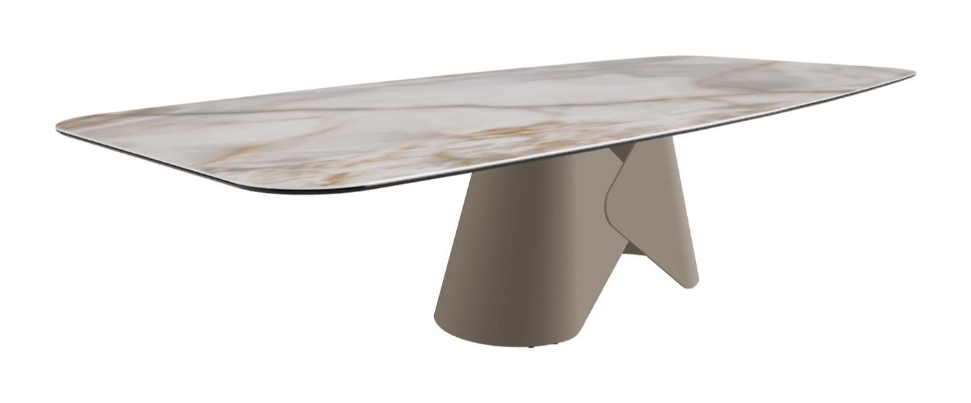 Cattelan Italia Scott Keramik Barrel Shaped Dining Table