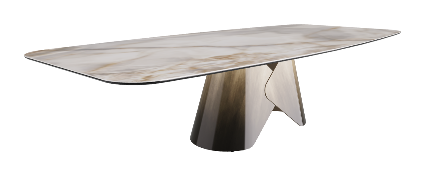 Cattelan Italia Scott Keramik Barrel Shaped Dining Table