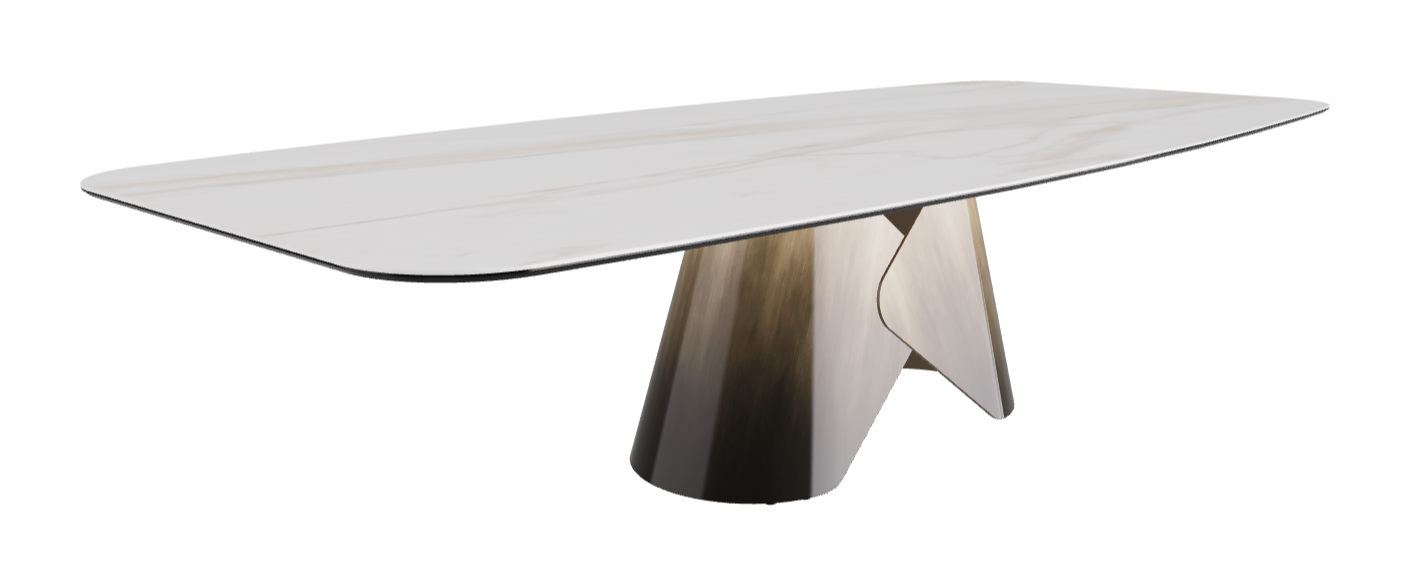 Cattelan Italia Scott Keramik Barrel Shaped Dining Table