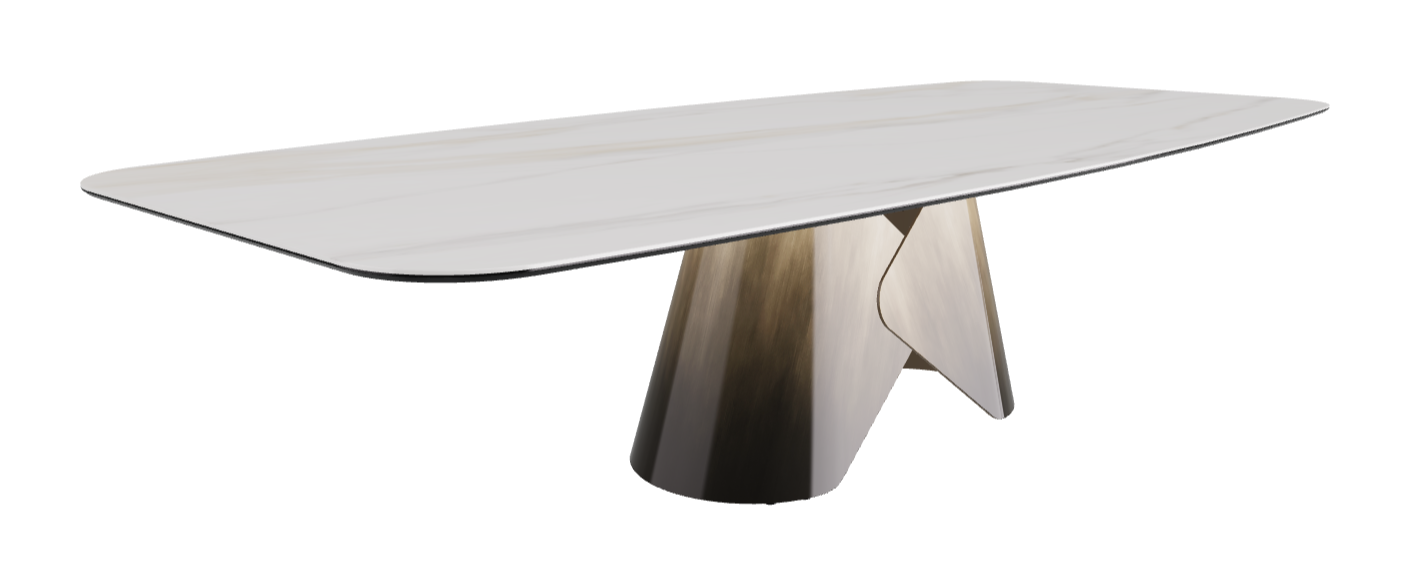Cattelan Italia Scott Keramik Barrel Shaped Dining Table
