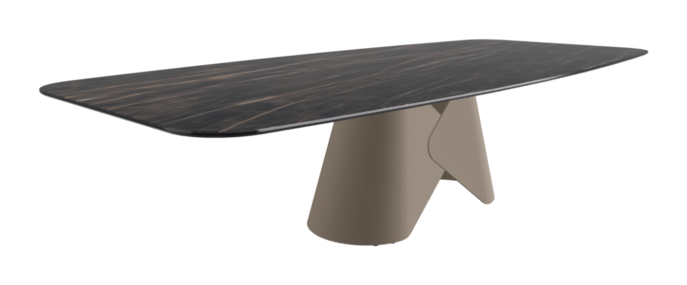 Cattelan Italia Scott Keramik Barrel Shaped Dining Table