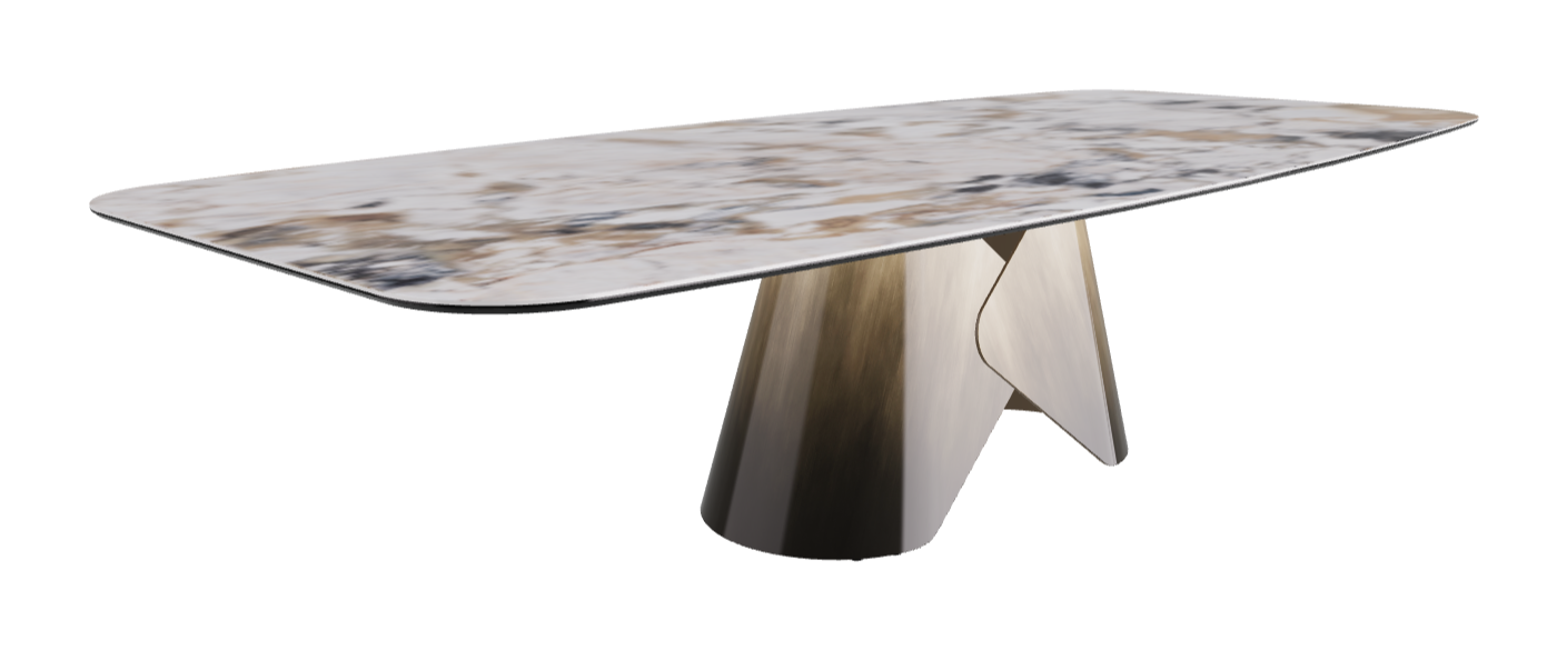 Cattelan Italia Scott Keramik Barrel Shaped Dining Table