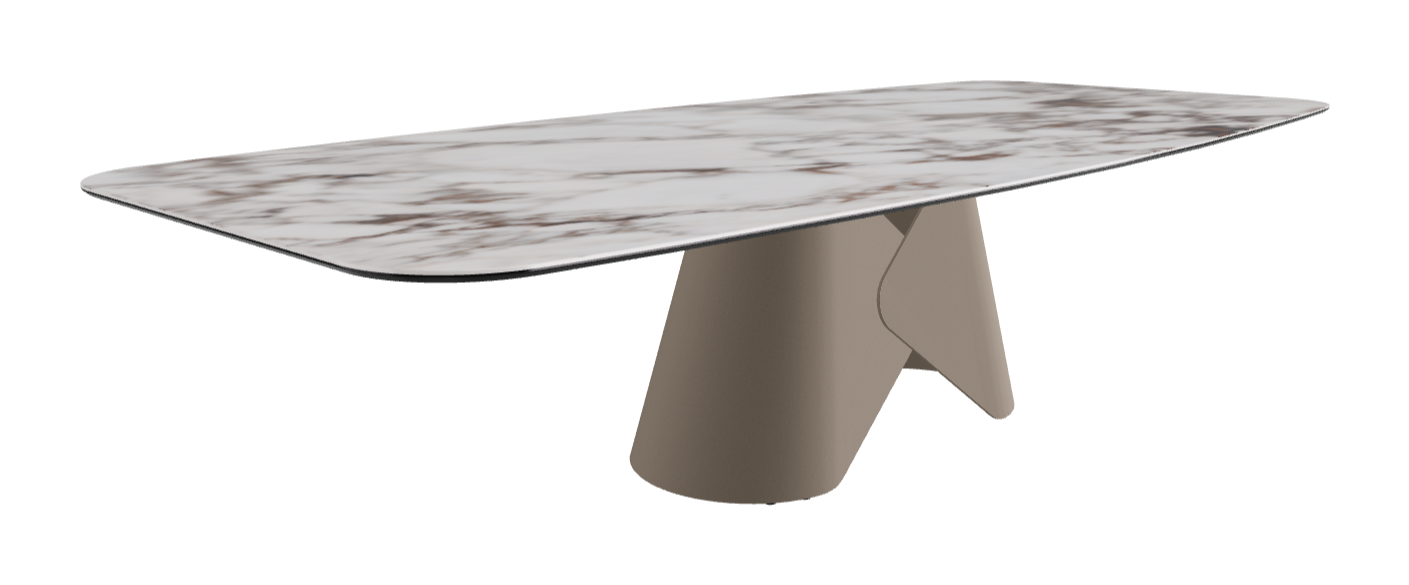 Cattelan Italia Scott Keramik Barrel Shaped Dining Table
