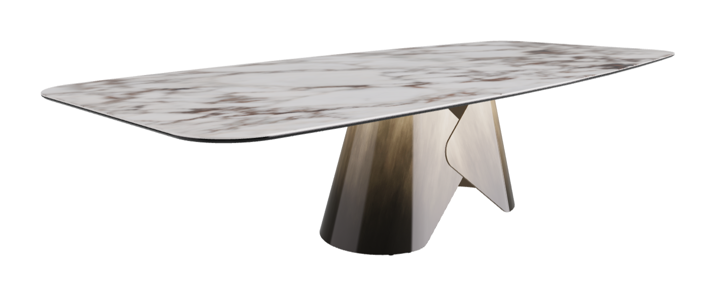 Cattelan Italia Scott Keramik Barrel Shaped Dining Table