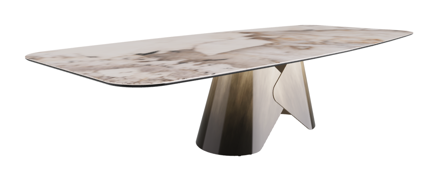 Cattelan Italia Scott Keramik Barrel Shaped Dining Table