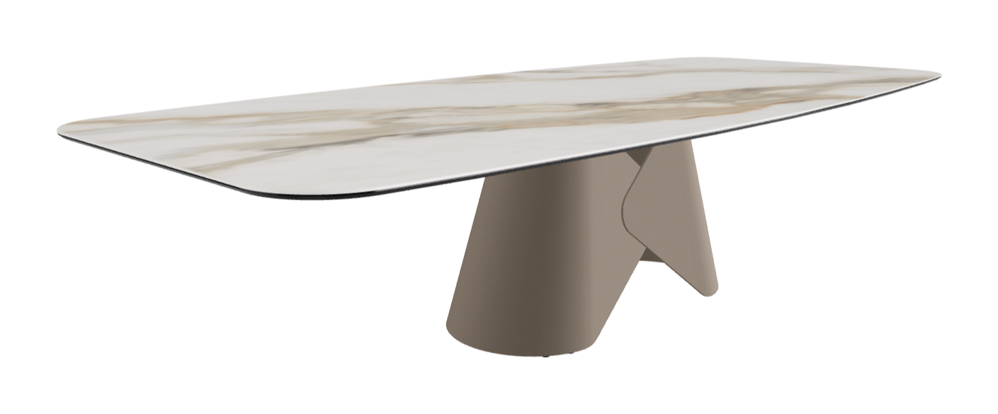 Cattelan Italia Scott Keramik Barrel Shaped Dining Table