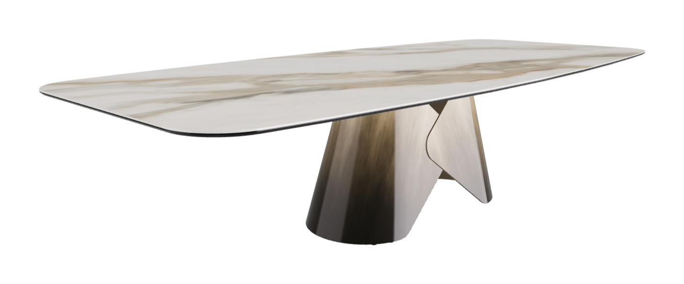 Cattelan Italia Scott Keramik Barrel Shaped Dining Table