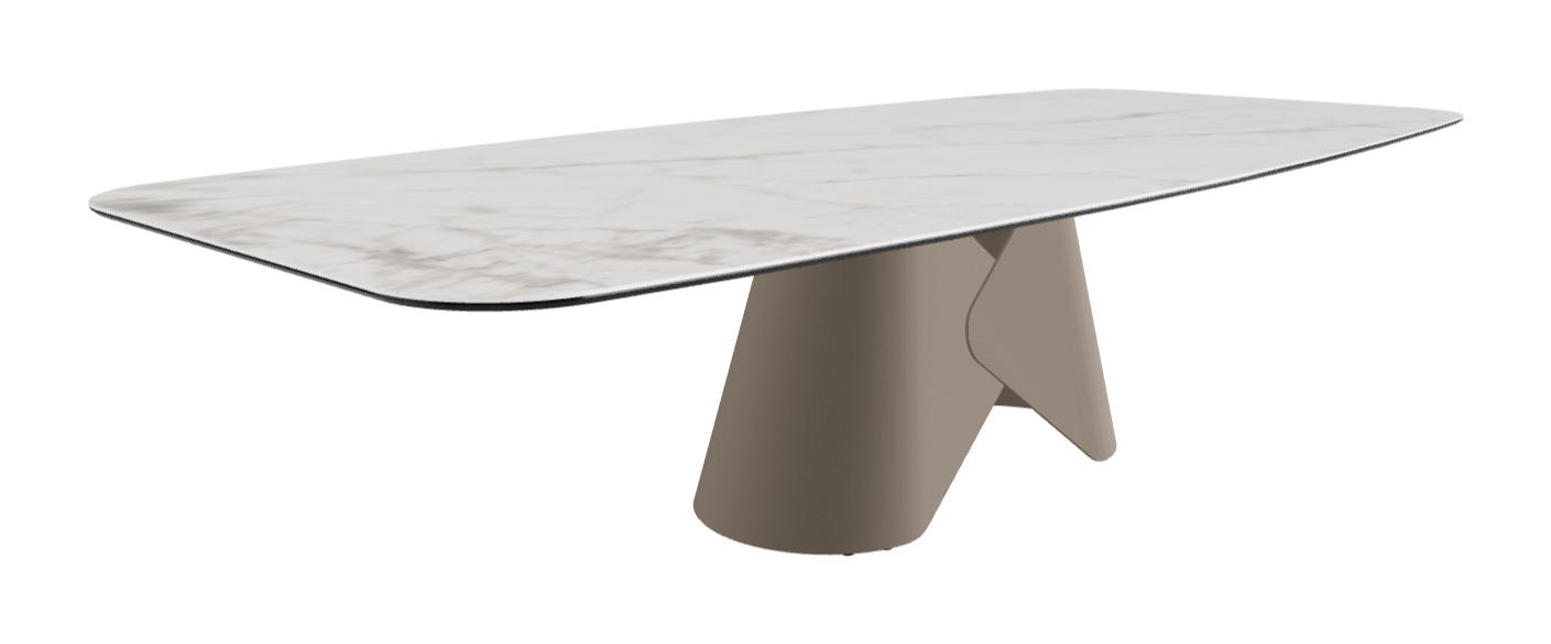 Cattelan Italia Scott Keramik Barrel Shaped Dining Table