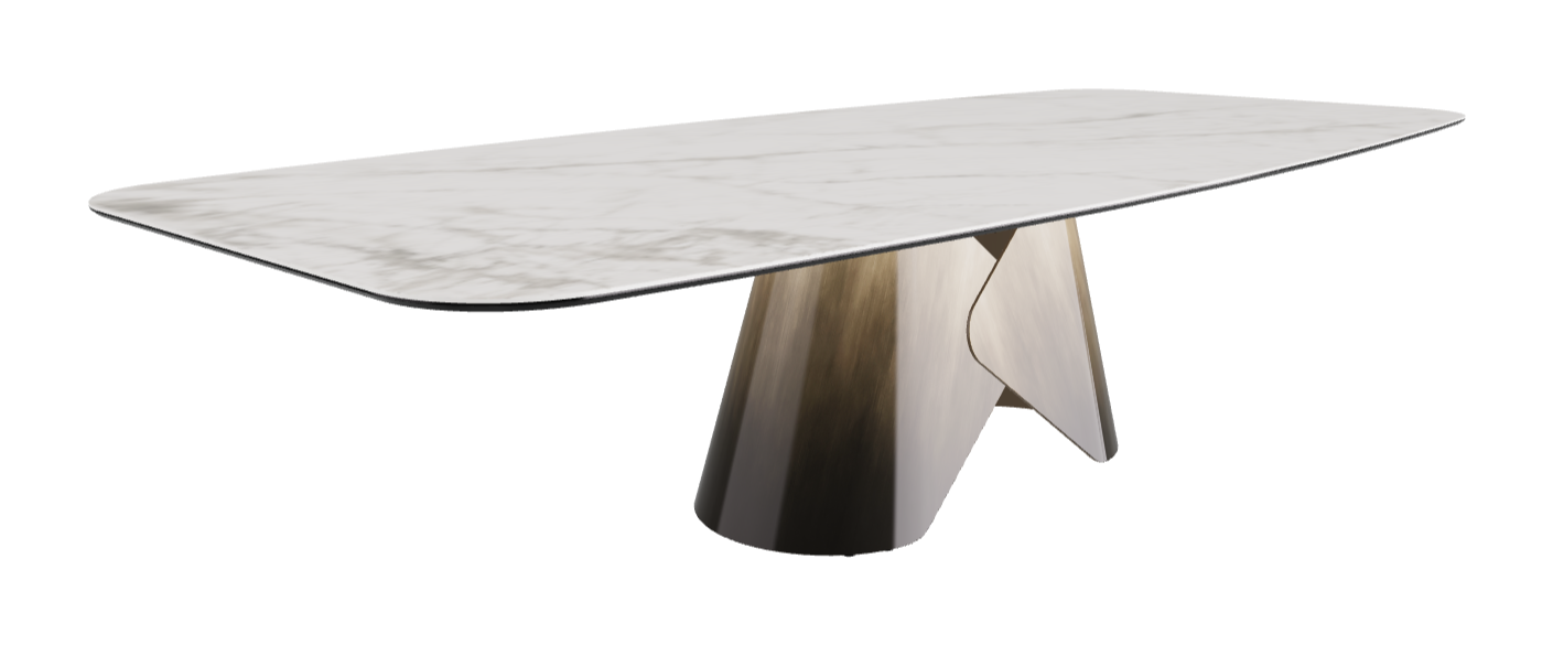 Cattelan Italia Scott Keramik Barrel Shaped Dining Table