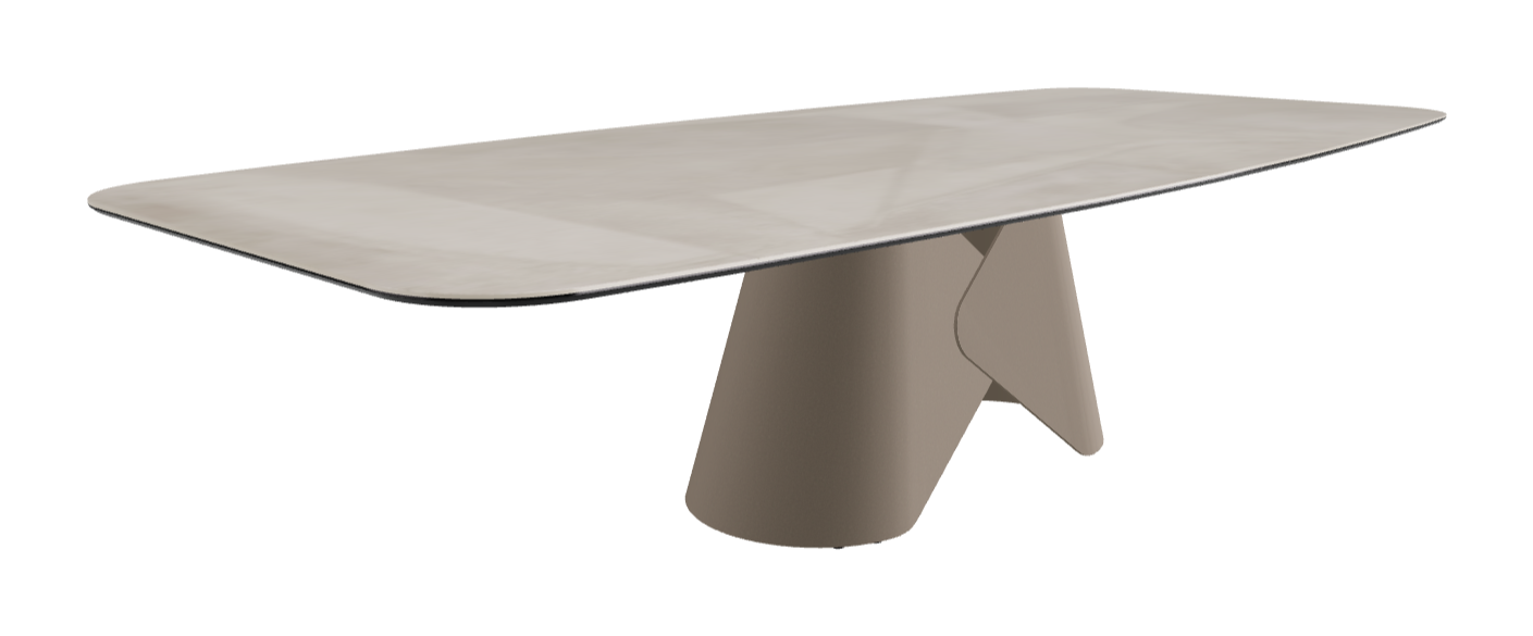 Cattelan Italia Scott Keramik Barrel Shaped Dining Table