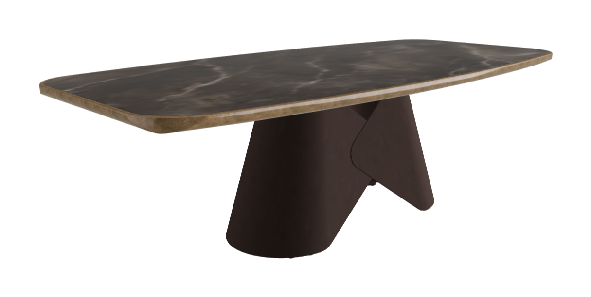 240x120x75h Barrel Shaped_Andromeda_Bronze Embossed_Brushed Bronze