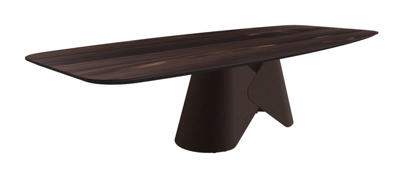 Cattelan Italia Scott Wood Barrel-Shaped Dining Table