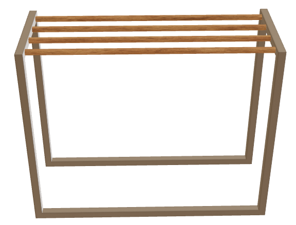 Royal Botania Ninix Towel Rack