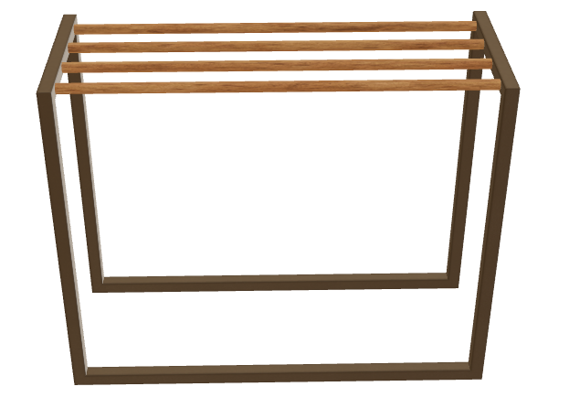 Royal Botania Ninix Towel Rack