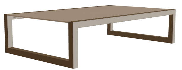 Royal Botania Ninix Low Side Table 150 x 90